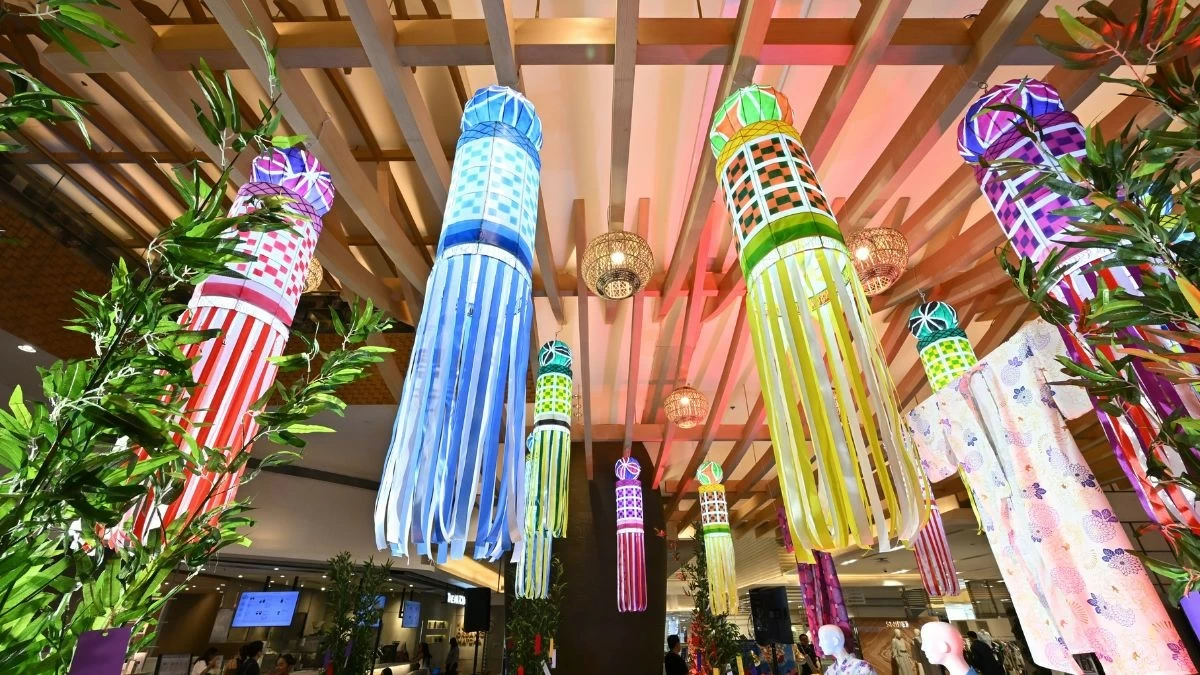 A Tanabata celebration of Japanese and Filipino friendship (Photo: MITSUKOSHI BGC)
