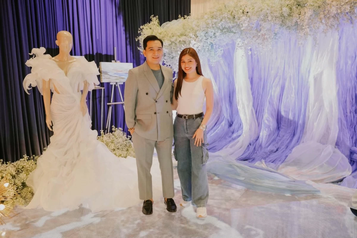 Planner Bingo Flores with bride-to-be Thea Tolentino
