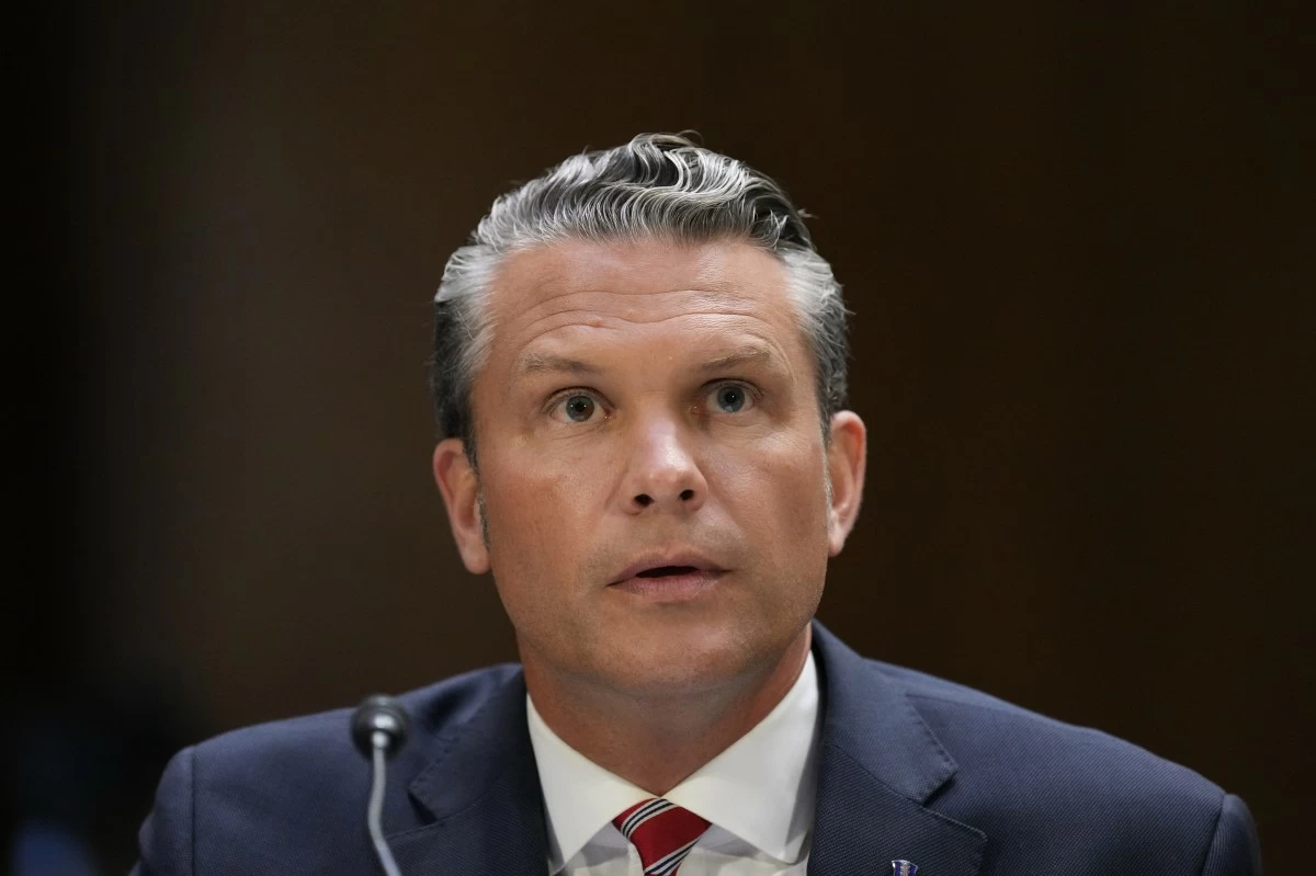 Defense Secretary Pete Hegseth testifies at a Senate Appropriations Committee hearing, Tuesday, July 21, 2026, on Capitol Hill in Washington. (AP Photo/Jacquelyn Martin)