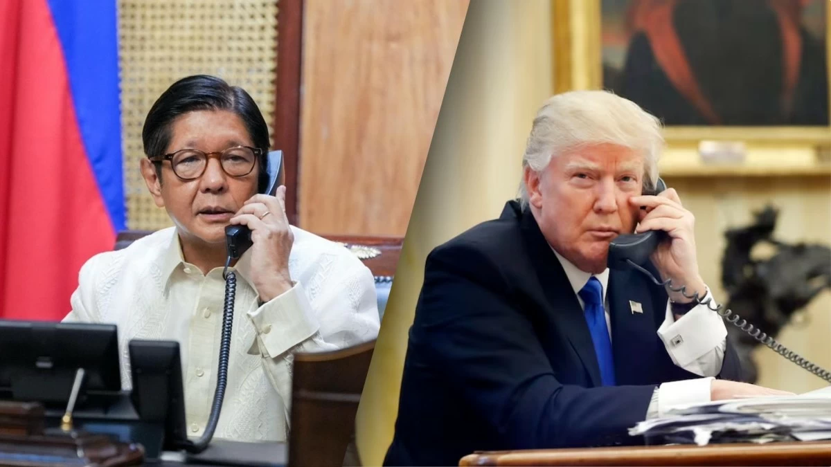 President Ferdinand 'Bongbong' Marcos Jr. and US President Donald Trump (PCO/AP file photos)