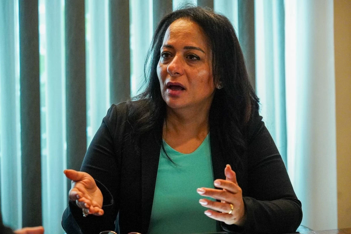 Palestinian Minister of Social Development and Minister of State for Relief Affairs Dr. Samah Hamad (JL Abrina/Manila Bulletin)