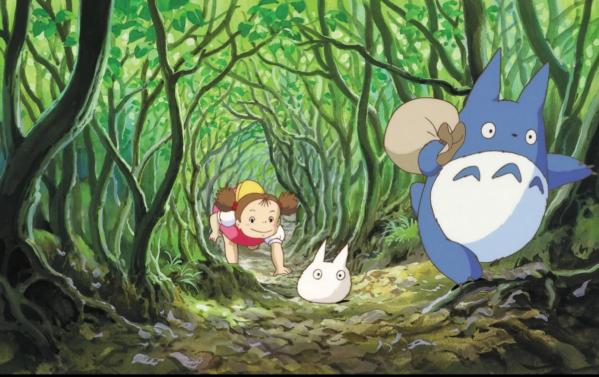 A scene from the film 