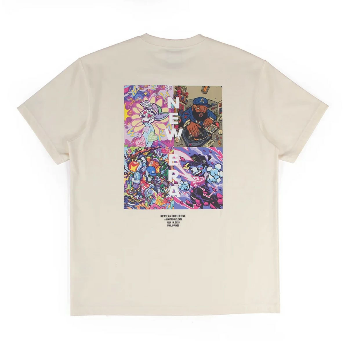 The collection's commemorative graphic tee