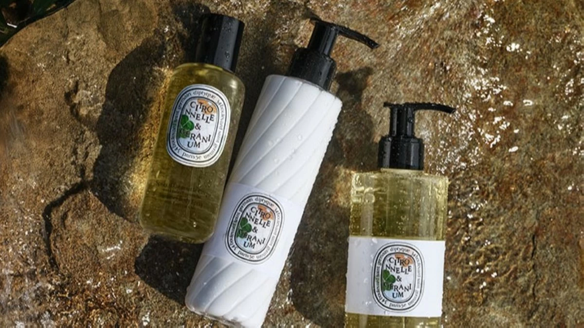 Citronnelle and Géranium Summer Body Spray, After-Sun Body Milky-Gel, and Perfumed Cleansing Body Gel