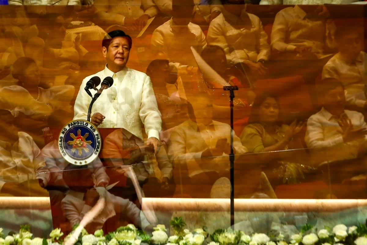 President Ferdinand R. Marcos Jr. delivers his third State of the Nation Address (SONA) on July 22, 2024 at the Batasang Pambansa. (MANILA BULLETIN)