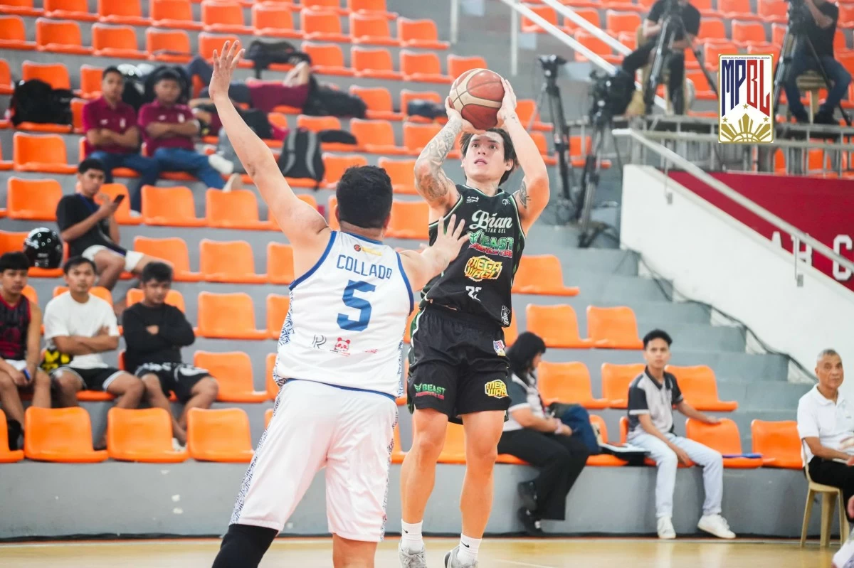 Carlo Lastimosa shines for Biñan Tatak Gel. (MPBL)