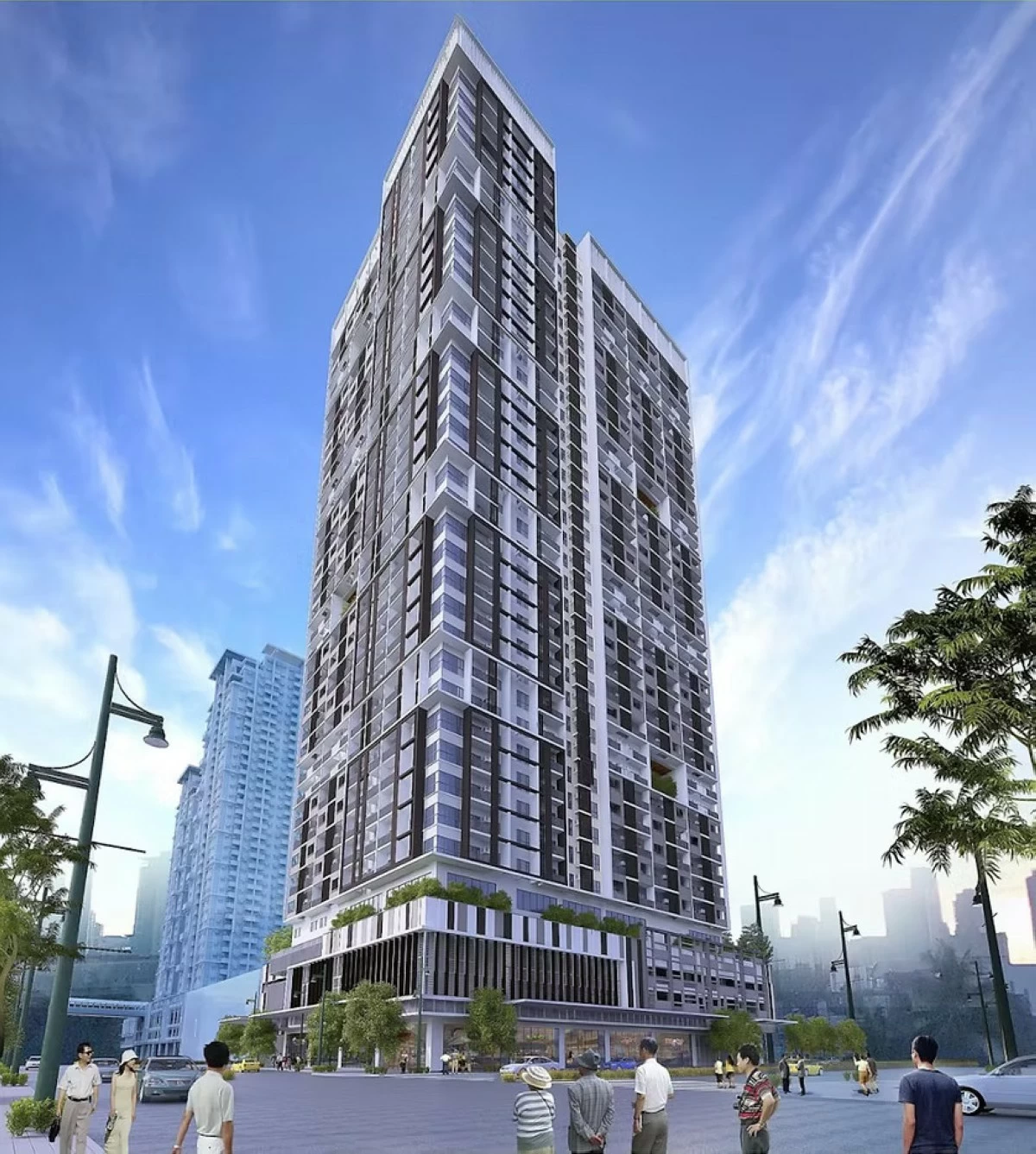 Laurent Park in Cubao, Quezon City (Artist's perspective: Megaworld Corp.)