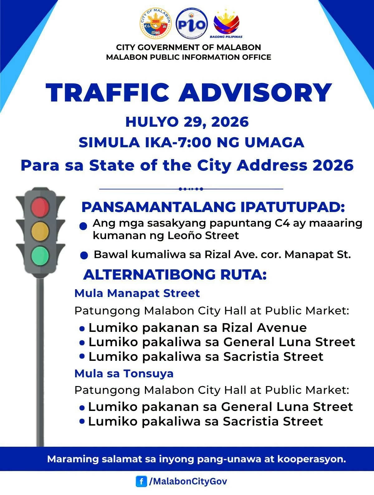 Photo from Malabon LGU