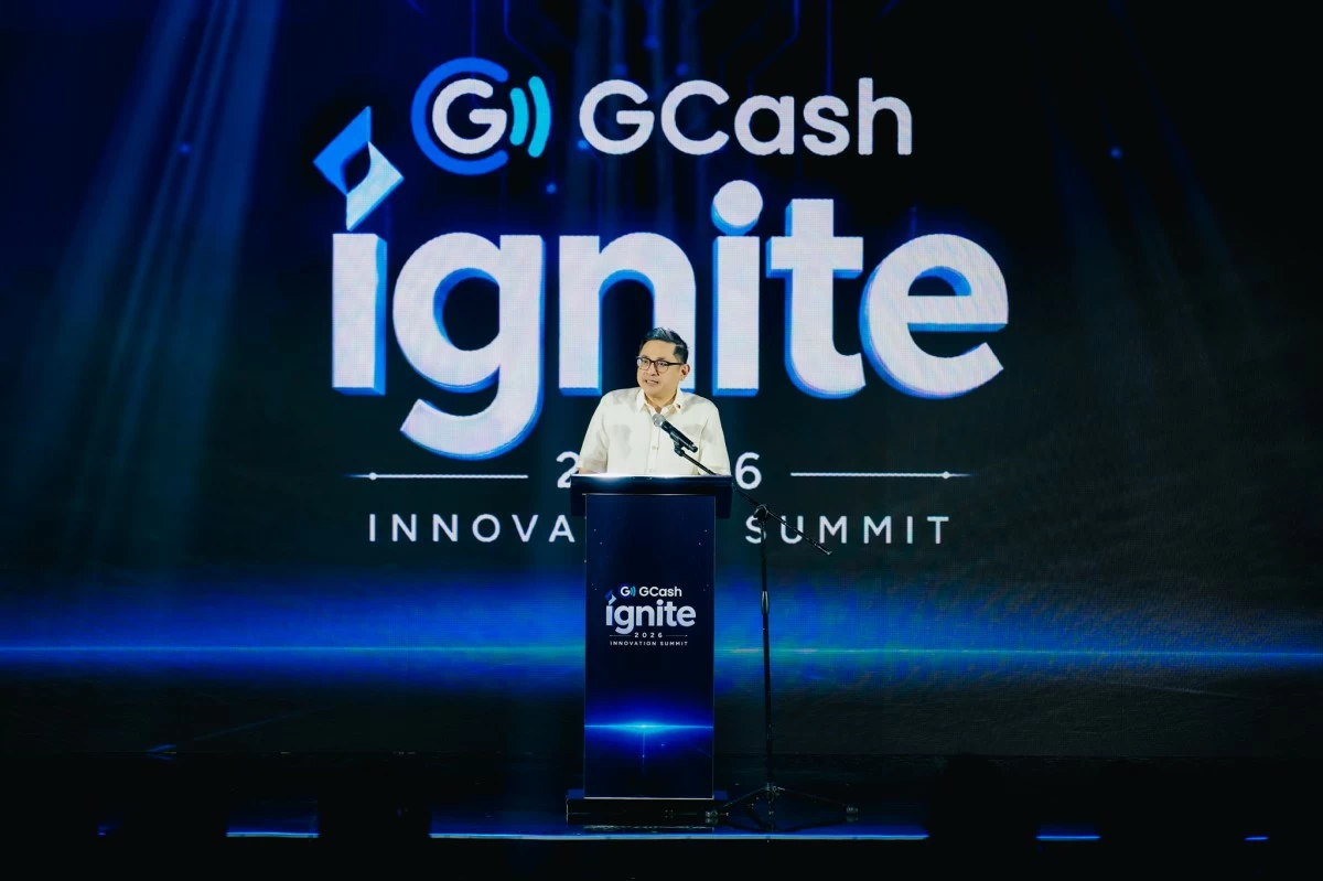 Sen. Bam Aquino highlights the necessity of leveraging technology to accelerate the country's digital economy during his keynote address at GCash iGnite 2026.