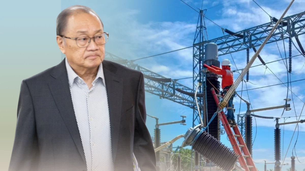 Manila Electric Co. (Meralco) Chairman Manuel V. Pangilinan 