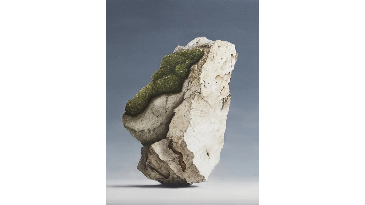 'Architecture of Patience,' 48x36 inches, oil on canvas, 2026