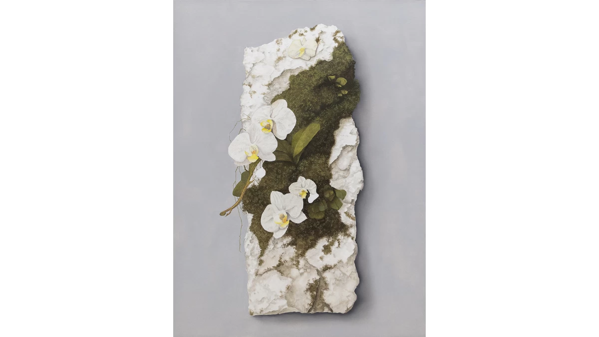 'Every Crevice, A Chance,' 48x36 inches, oil on canvas, 2026