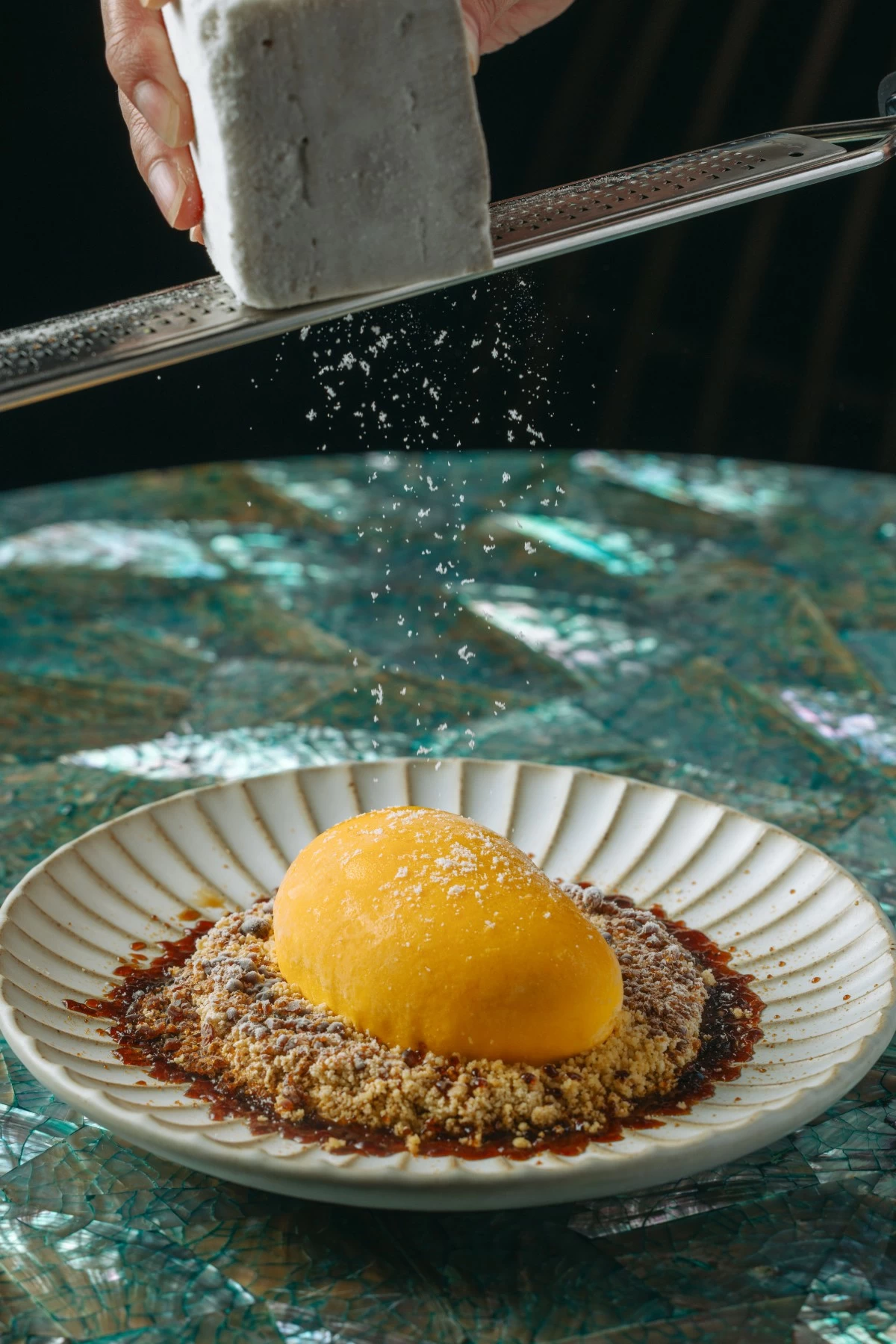 Crab Mango Sticky R-ice Cream