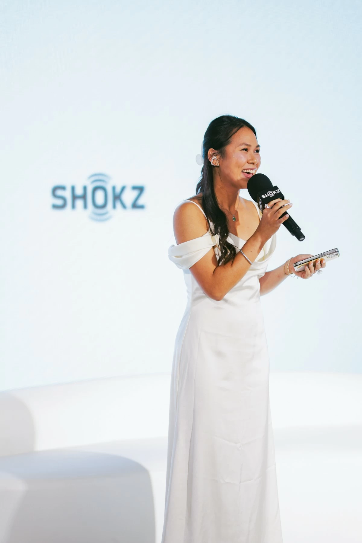 Jade Lim, country brand manager of Shokz