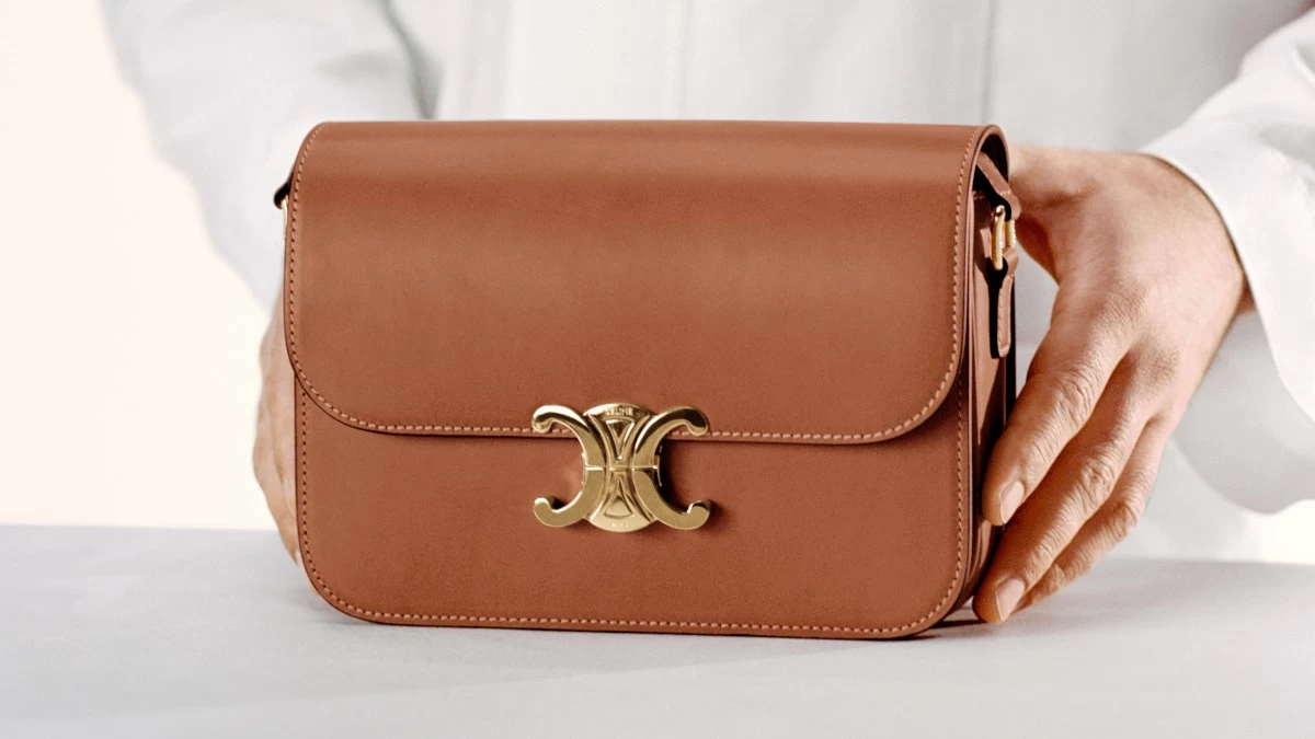 MAKING OF AN ICON From the careful selection of premium leather to the precise cutting, each Triomphe bag undergoes meticulous attention to detail before it reaches its final form. (Photos: CELINE)