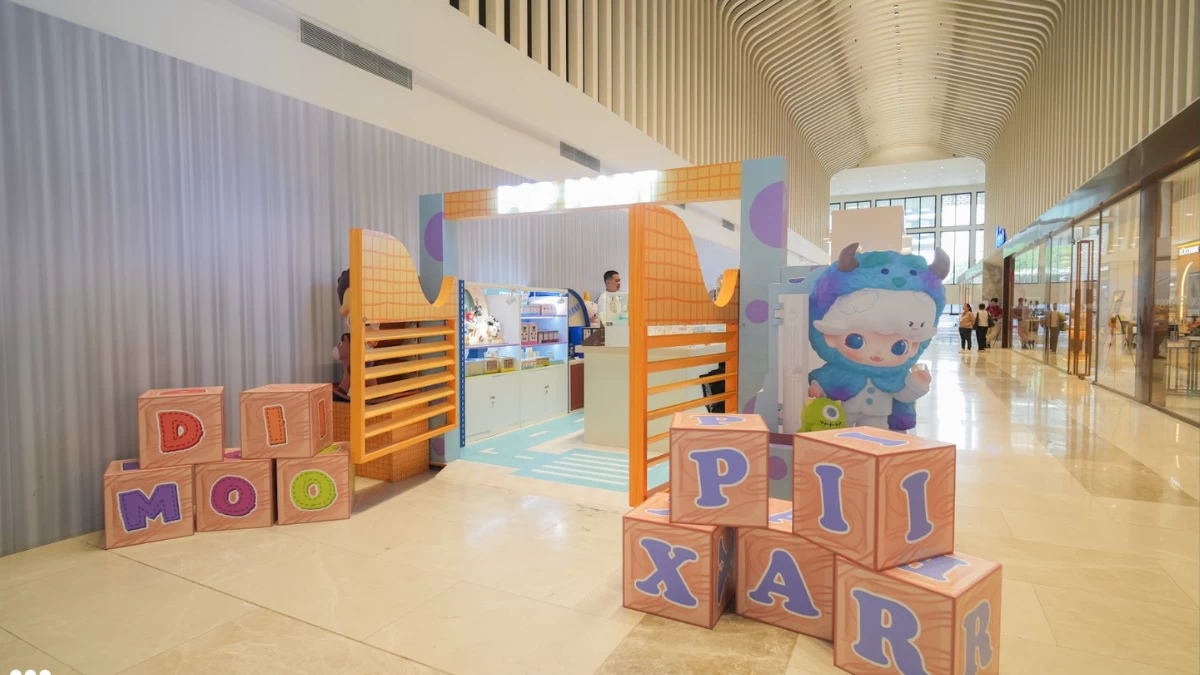 Dimoo x Pixar world in Glorietta
