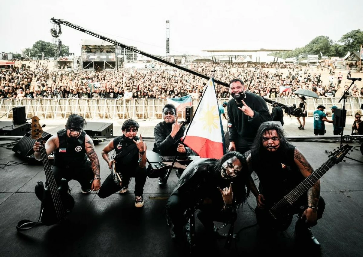 SENTIENT Void performs at Wacken Metal Battle 2026 Final in Germany.  (Photo courtesy of Dark Room)