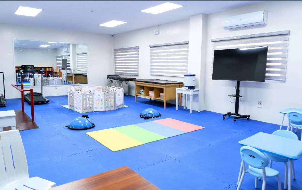 Physical therapy room at the Kalingyakap Integrated Shelter Support and Services in Carmona City (Carla Bauto Deña/MANILA BULLETIN)