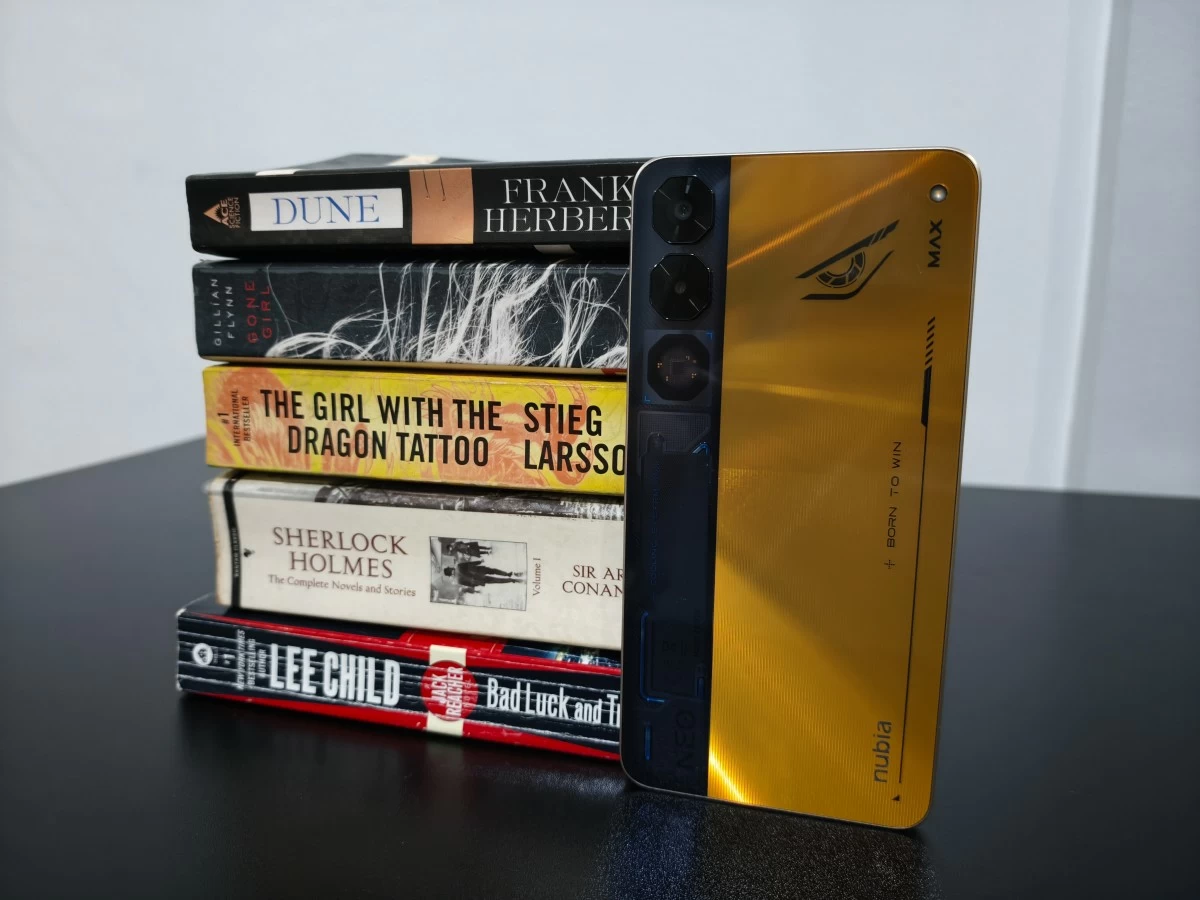 Look at the size of this thing. Took five books, including four 
