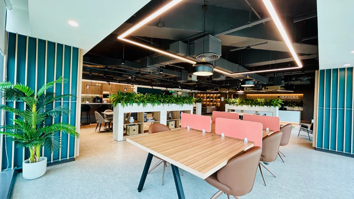 Spaces at the Stiles Enterprise Plaza (Photo: IWG)