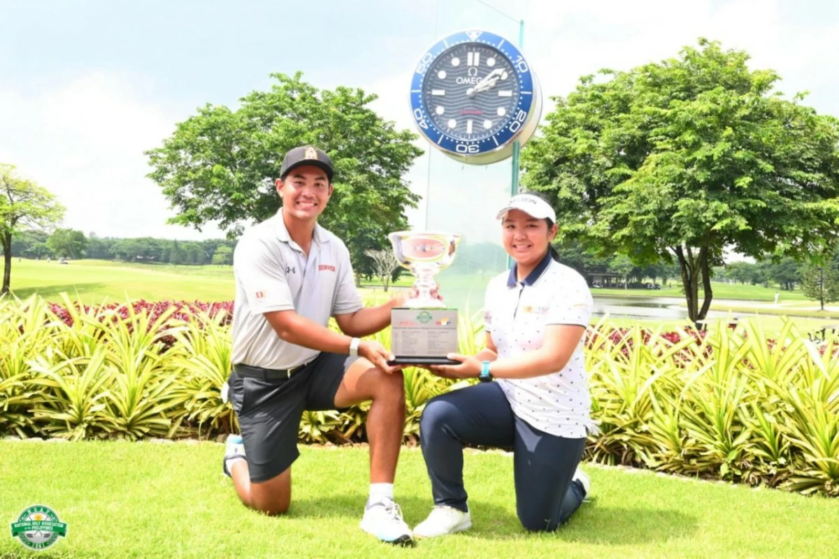 Jet Hernandez and Lisa Sarines. NGAP PHOTO