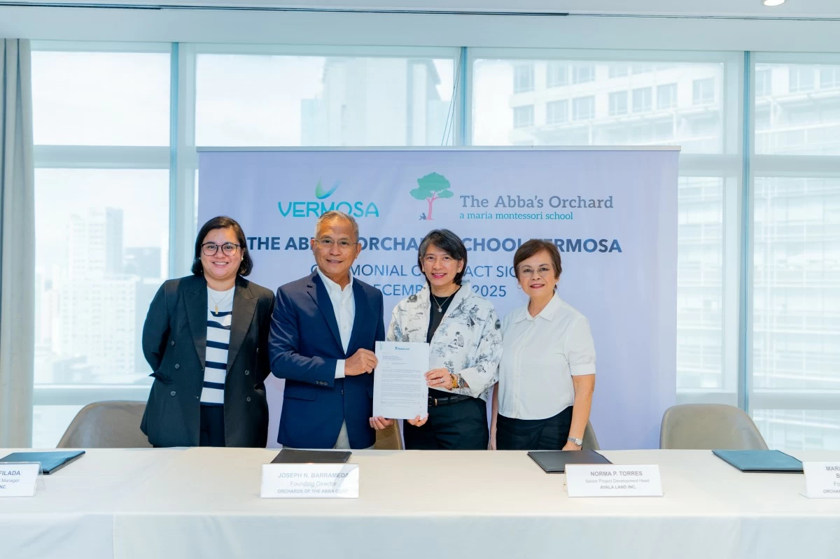 Partnership with Abba's Orchard (Photo: Ayala Land)