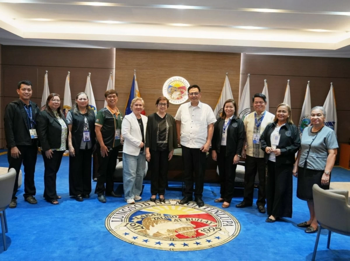A meeting presided by Mayor Ruffy Biazon on the proposed nursing course at the Pamantasan ng Lungsod ng Muntinlupa (Photo from Muntinlupa PIO) 