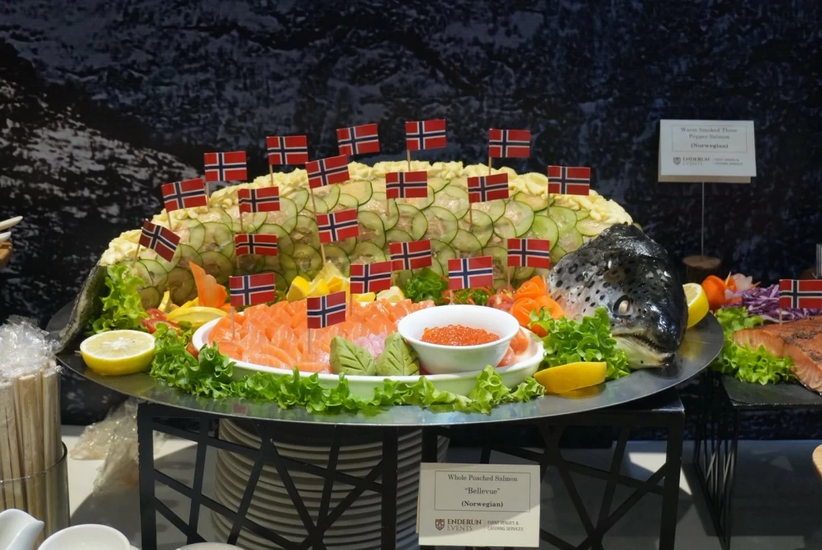 Salmon remains to be one of Norway’s strongest exports. (Photo: Norwegian Embassy)