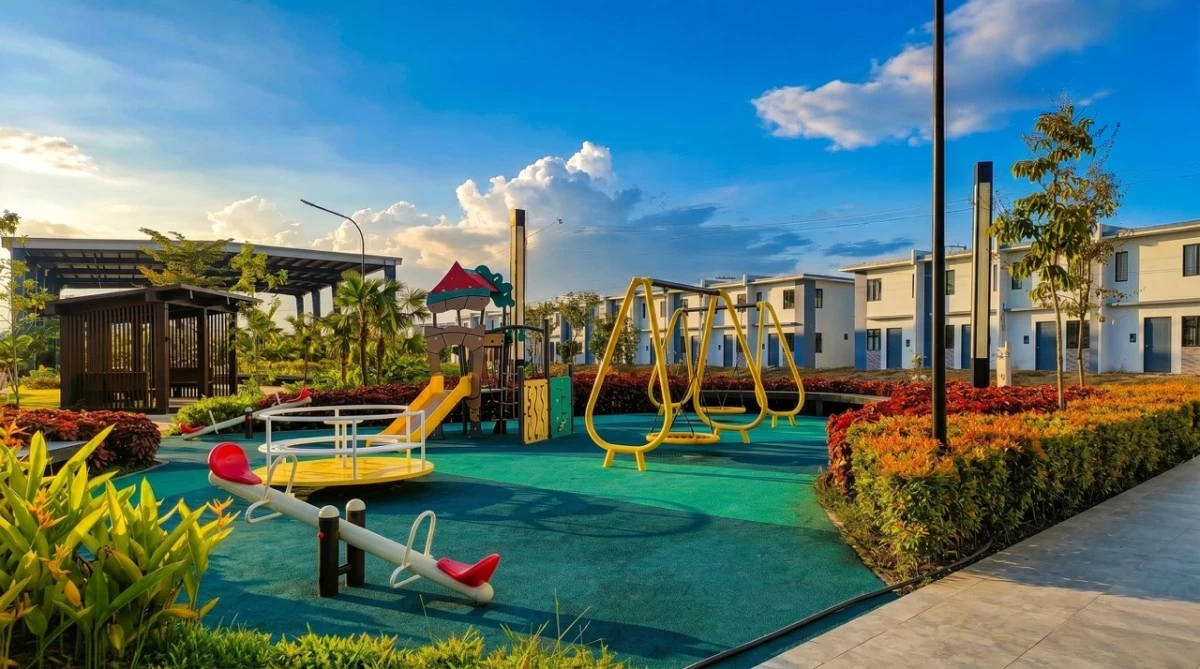 Cheerful Homes playground (Artist's perspective: SMDC)