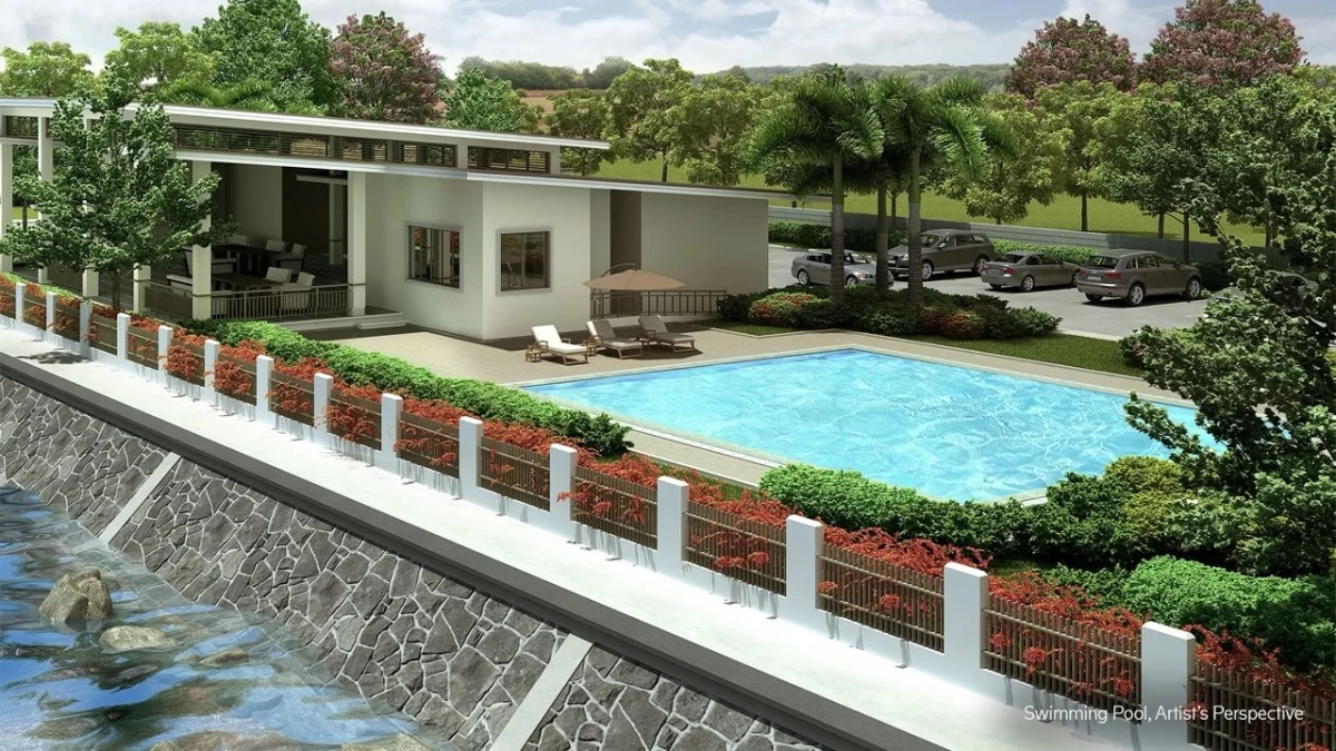 Cheerful pool (Artist's perspective: SMDC)