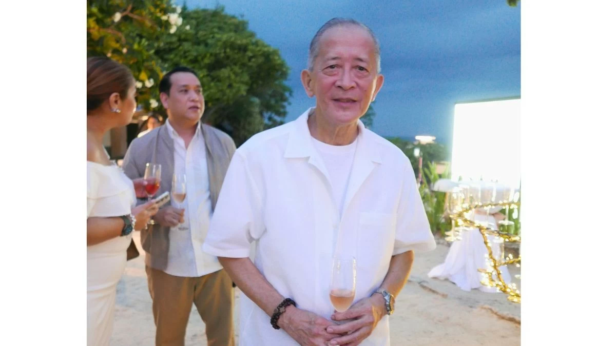 Efren Belarmino, former and longtime general manager of Plantation Bay (Photo: Monica Araneta Tiosejo/Manila Bulletin)