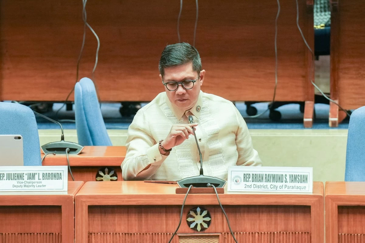Parañaque City 2nd district Rep. Brian Raymund Yamsuan (Contributed photo)