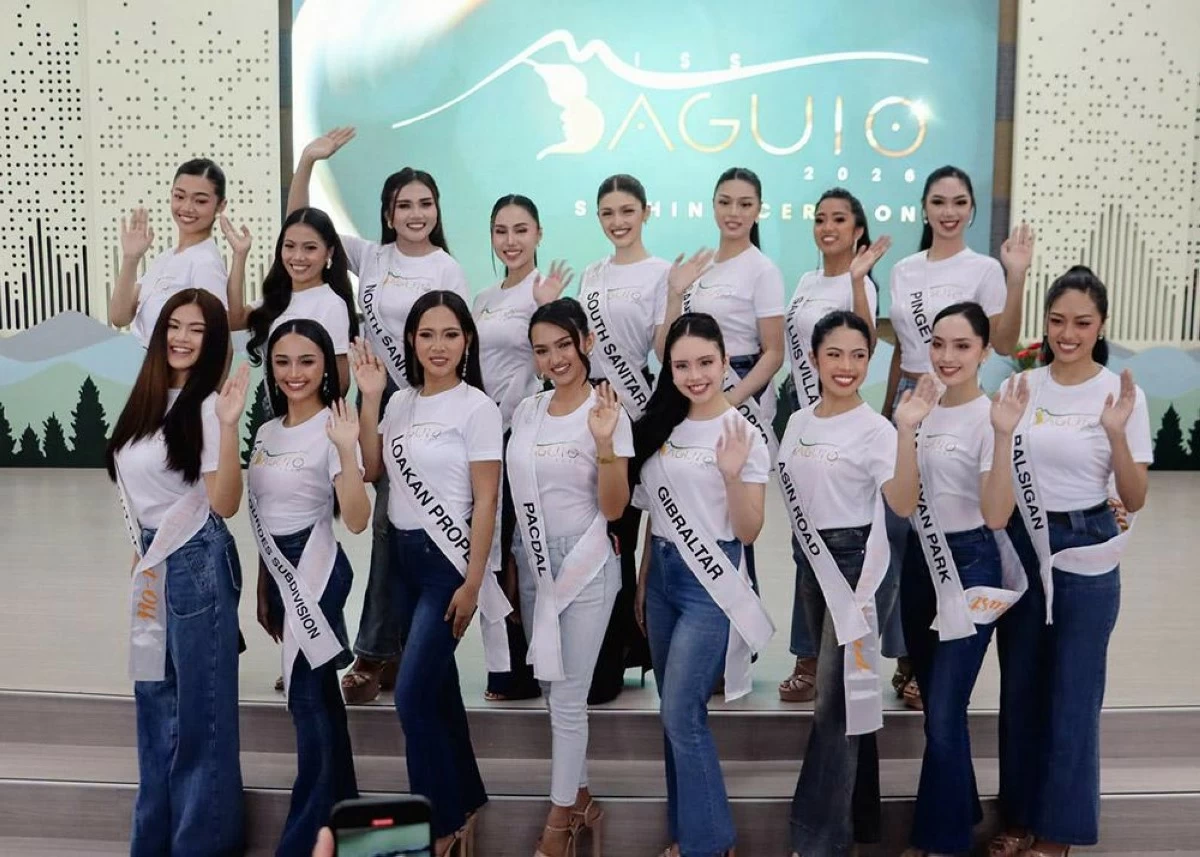 MISS Baguio 2026 candidates. (Photo via Zaldy Comanda)