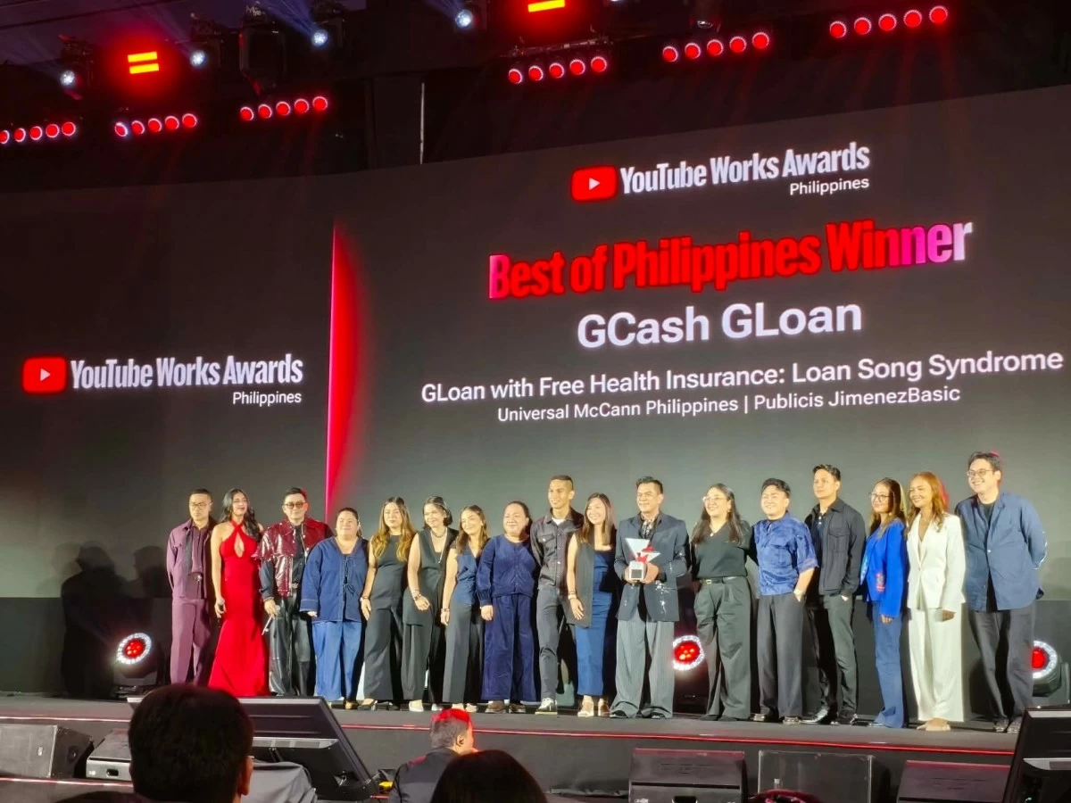 GCash is awarded as Best of Philippines Winner. Photo by Bob Reyes. 
