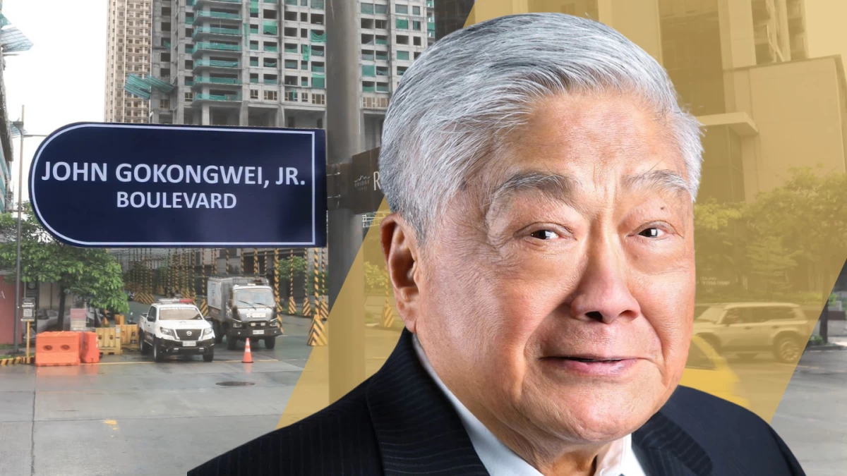 Late business titan John Gokongwei Jr. (1926–2019). The renaming of a thoroughfare in Bridgetowne Destination Estate to John Gokongwei Jr. Boulevard marks what would have been his 100th birthday on Aug. 11.