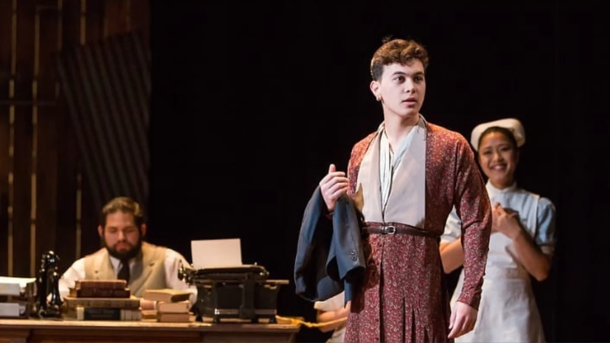 CURTAINS UP Nicholas received his BFA in Acting from Rutgers University. (Photo: Nicholas Polonio)