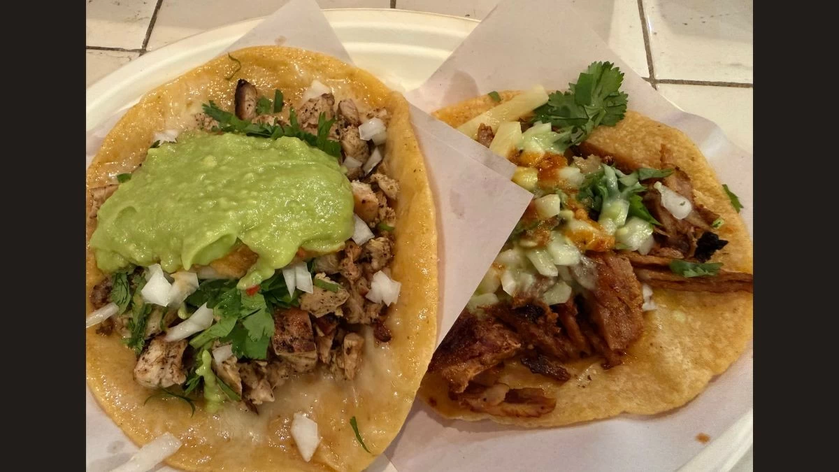 The Quesadilla and Taco of Los Tacos No. 1(Photo: Philip Cu Unjieng/Manila Bulletin)