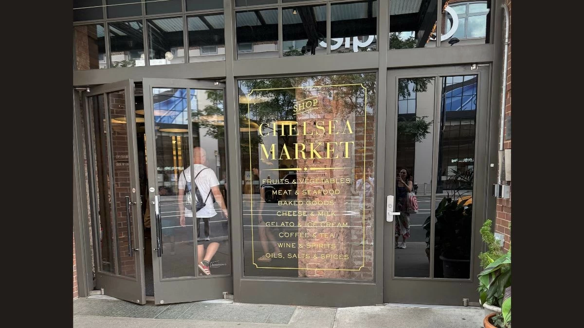 Entrance to Chelsea Market (Photo: Philip Cu Unjieng/Manila Bulletin)