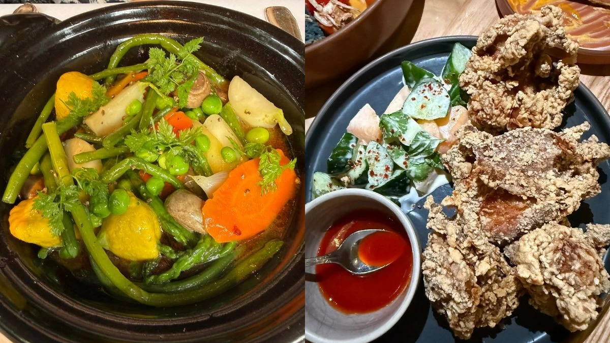 Navarin D’Agneau, lamb stew; Crispy Chicken Thighs at Lola’s (Photo: Philip Cu Unjieng/Manila Bulletin)