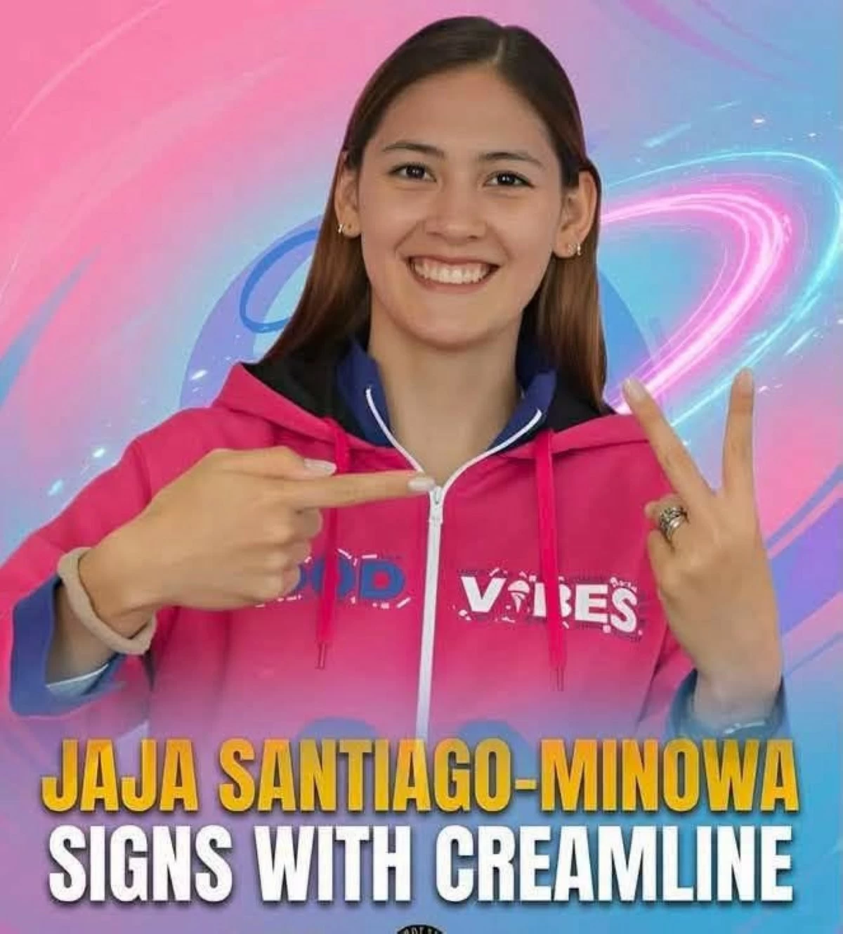 Jaja Santiago makes PVL return. (Creamline Cool Smashers / Facebook)