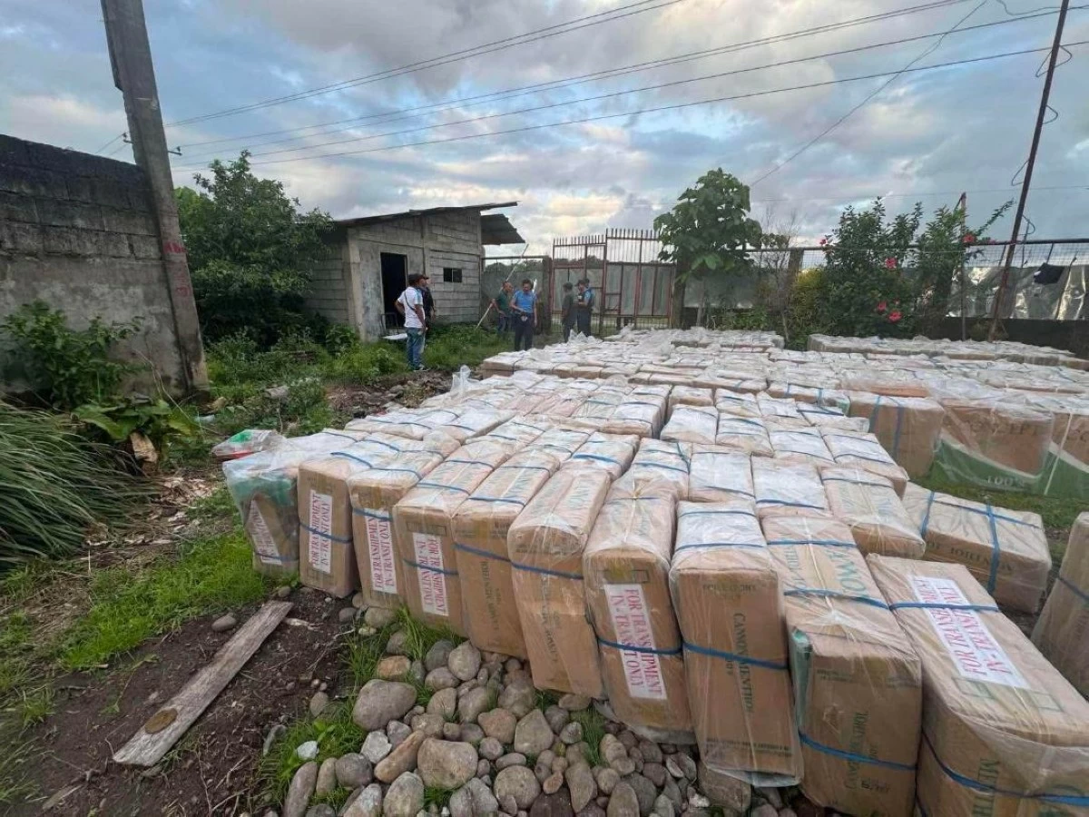 SMUGGLED cigarettes valued at P14.6 million were found in Barangay Malingin, Bago City, Negros Occidental on Thursday, Aug. 6. (PRO-NIR)