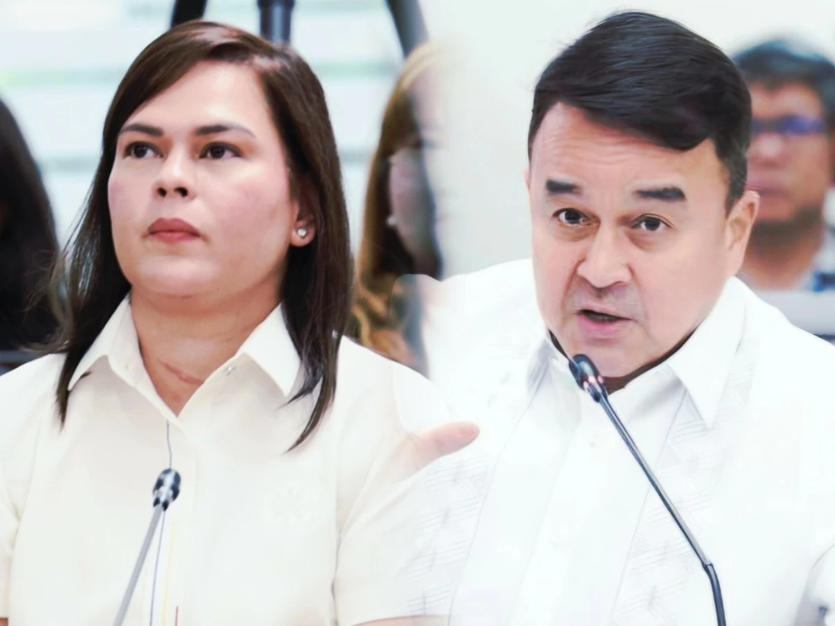 Vice President Sara Duterte (left), Robert Ace Barbers (PPAB)