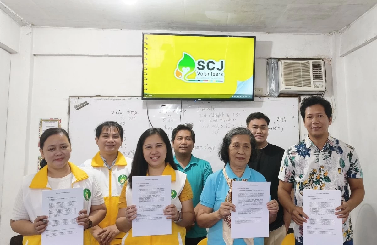  Prior to the activity, SCJ Volunteers and PICA signed an MOU to strengthen future volunteer initiatives.
