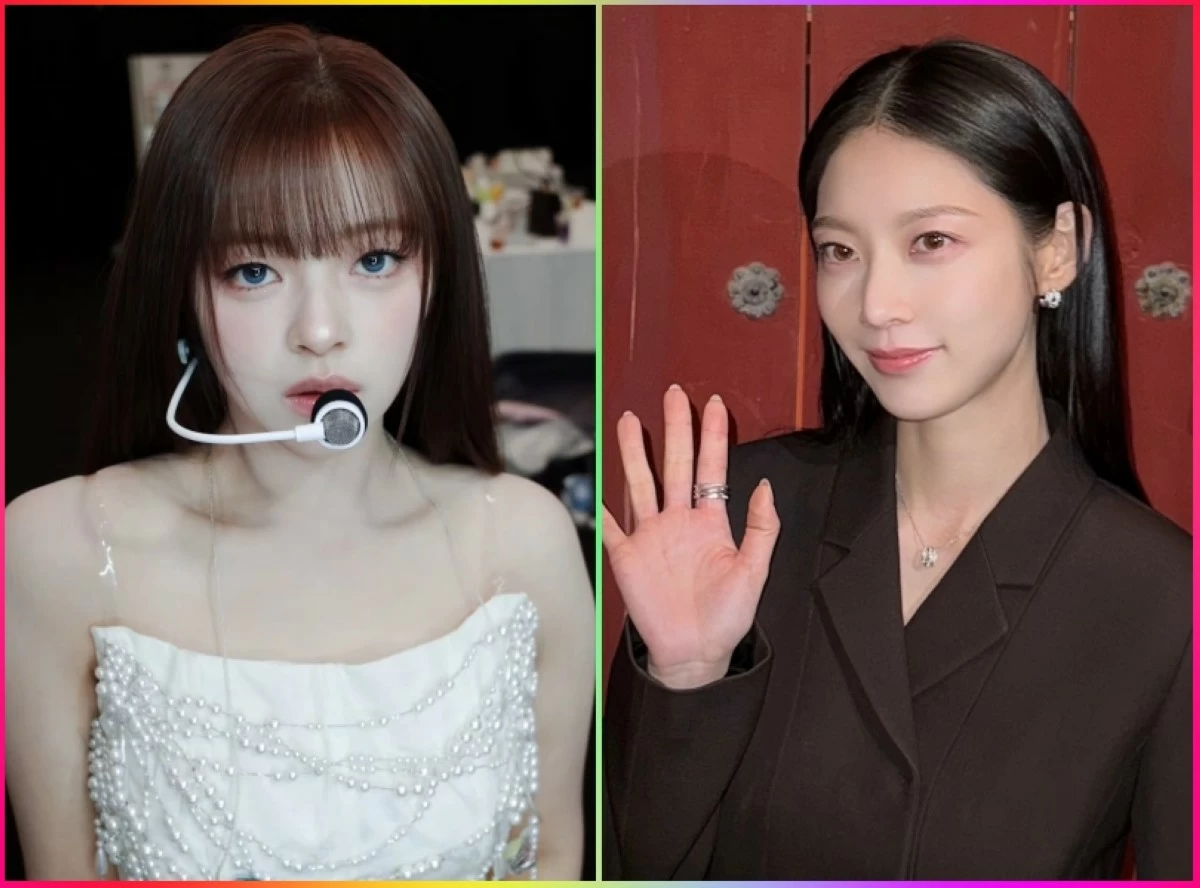 TWICE's Jeongyeon (left) and sister Gong Seung-yeon (Instagram) 