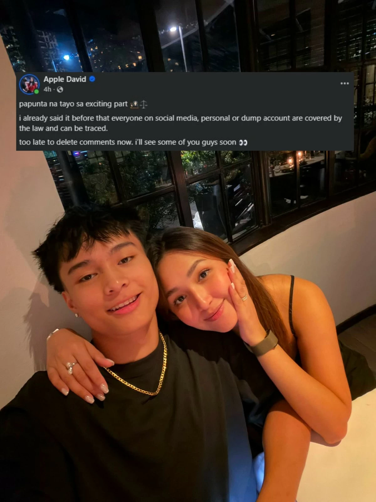 (Apple David Facebook post)