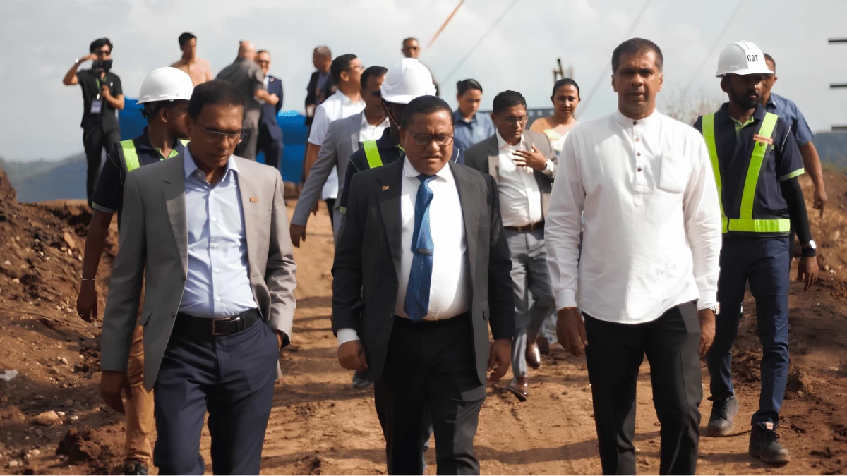 Foreign Minister Vijitha Herath, together with Sri Lanka’s Ambassador to the Philippines Dr. Chanaka Talpahewa and Embassy Attaché/Consular Officer Chaturi Kalpana, visited the PHIVIDEC Industrial Estate in Misamis Oriental.