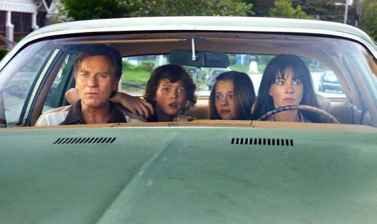 A scene from the film 