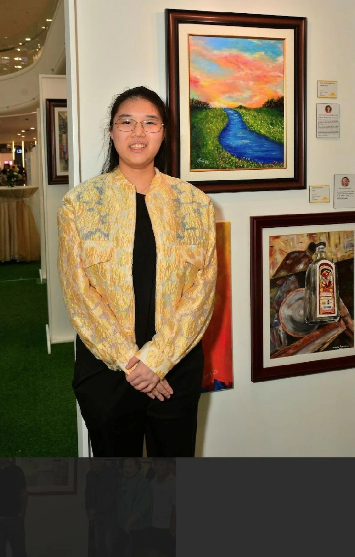 Young artist Regina Lim