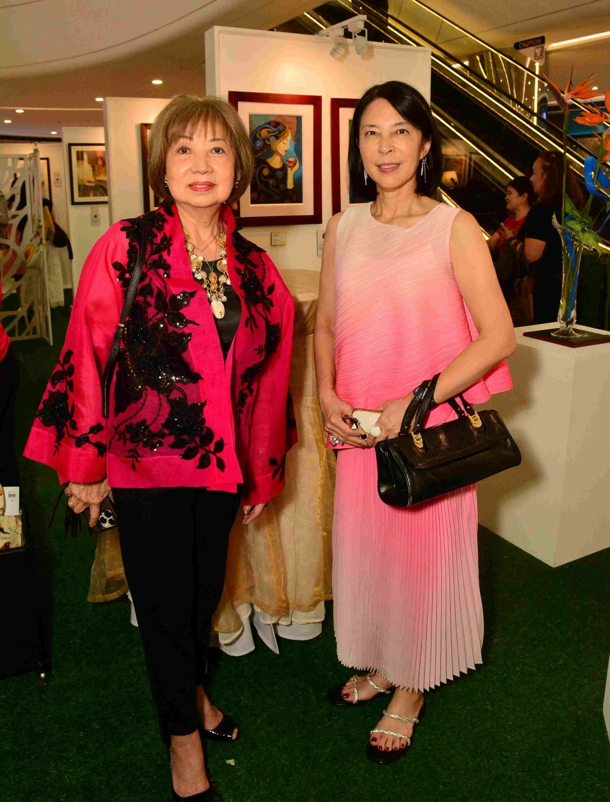 Sunshine Place Porcelain instructors Mee Lee Casey and Tomoko Sumi