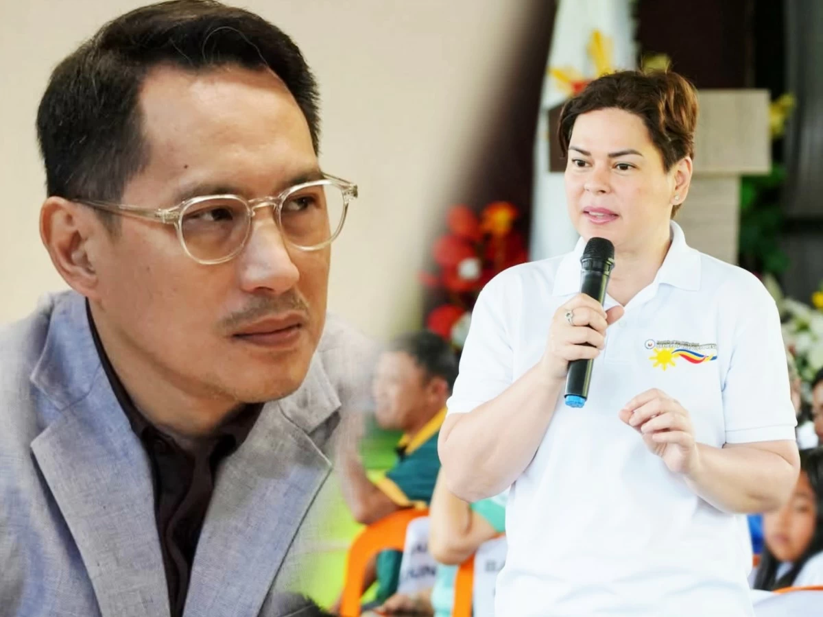 Lanao del Sur 1st district Rep. Zia Alonto Adiong (left), Vice President Sara Duterte (Facebook)